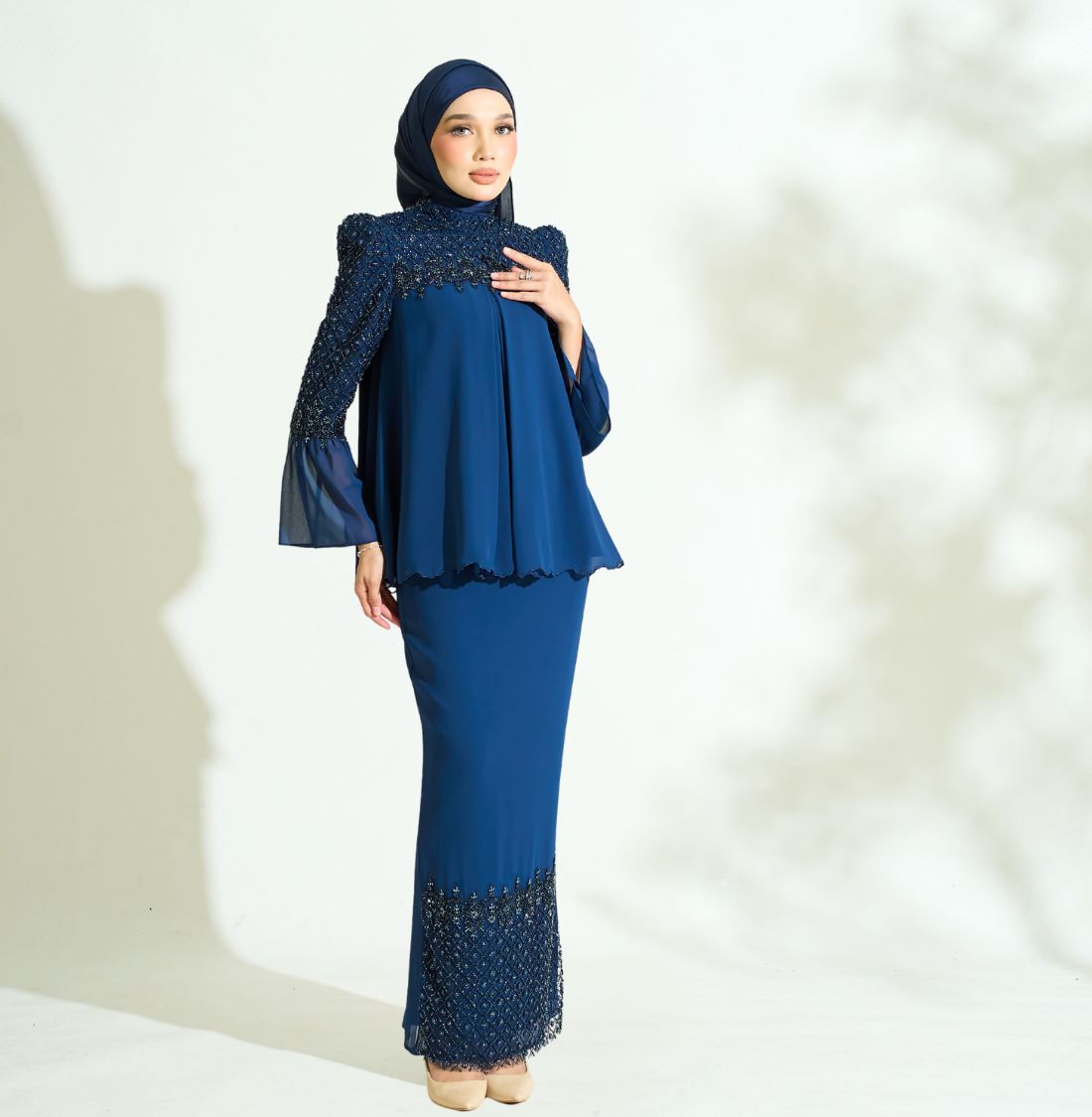 Rosella in Navy Blue