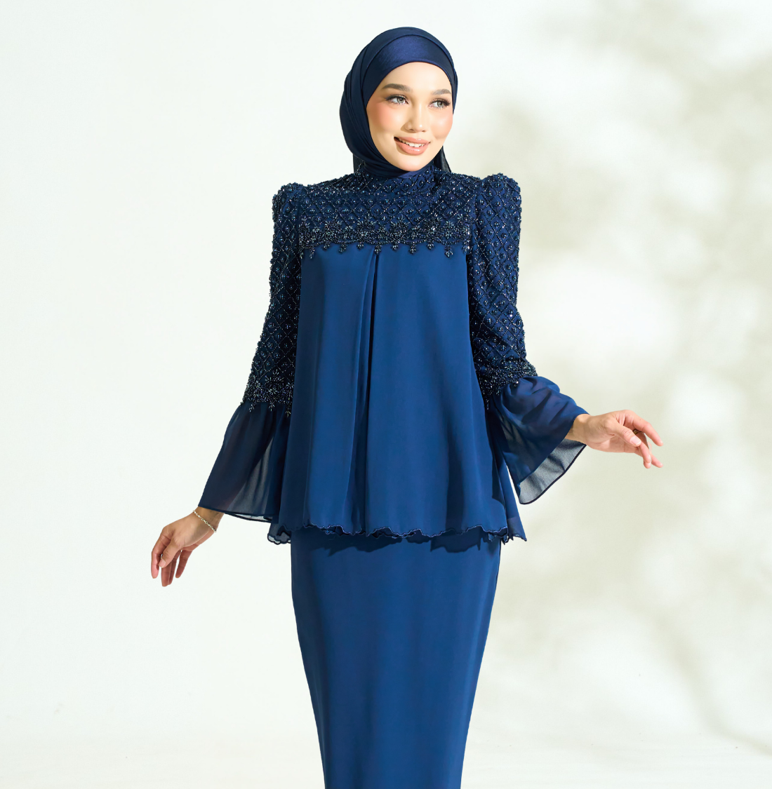 Rosella in Navy Blue