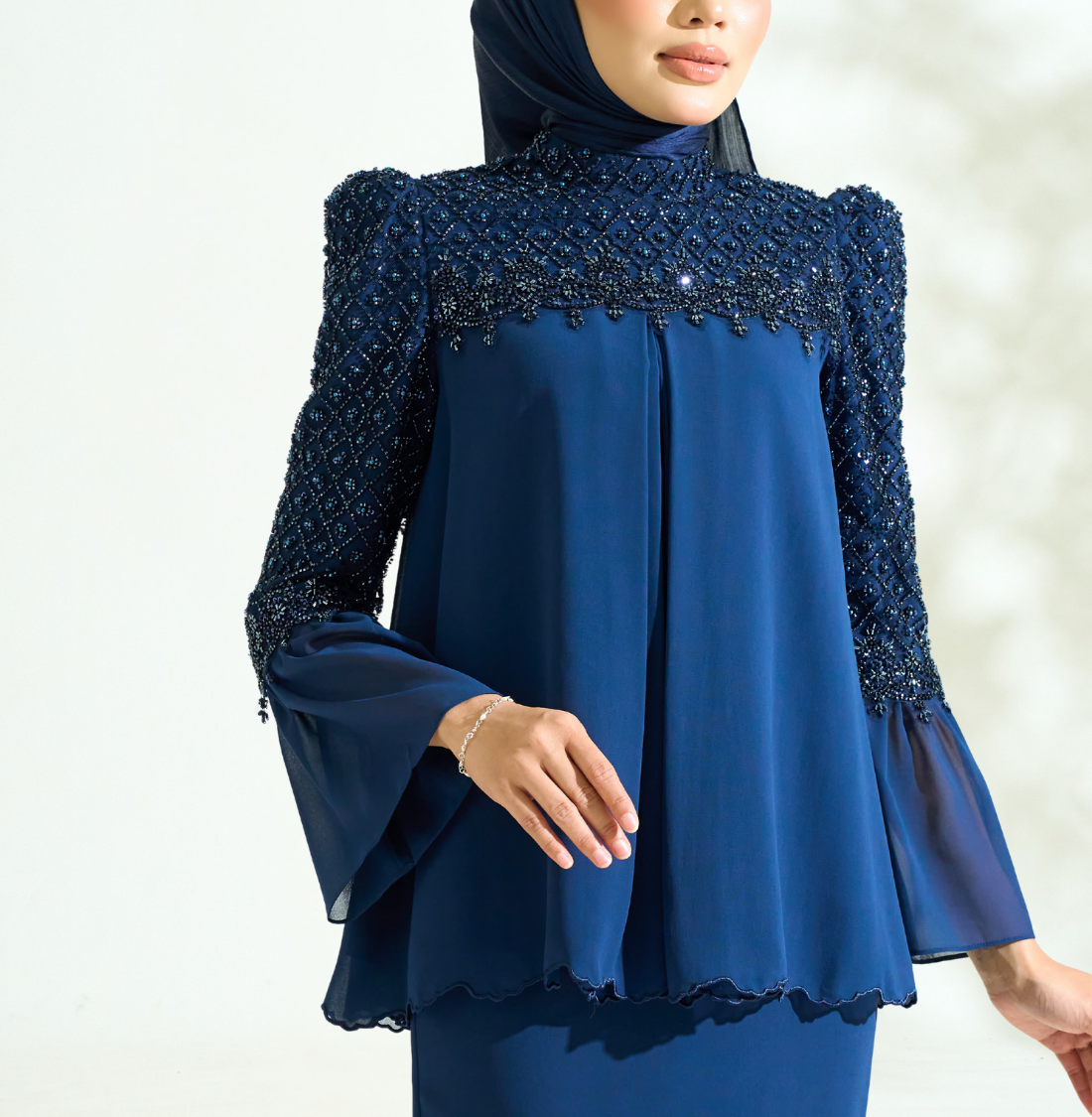 Rosella in Navy Blue