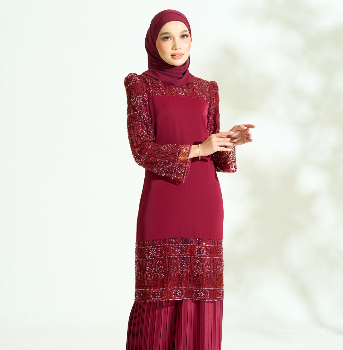 Sophia Exclusive in Burgundy