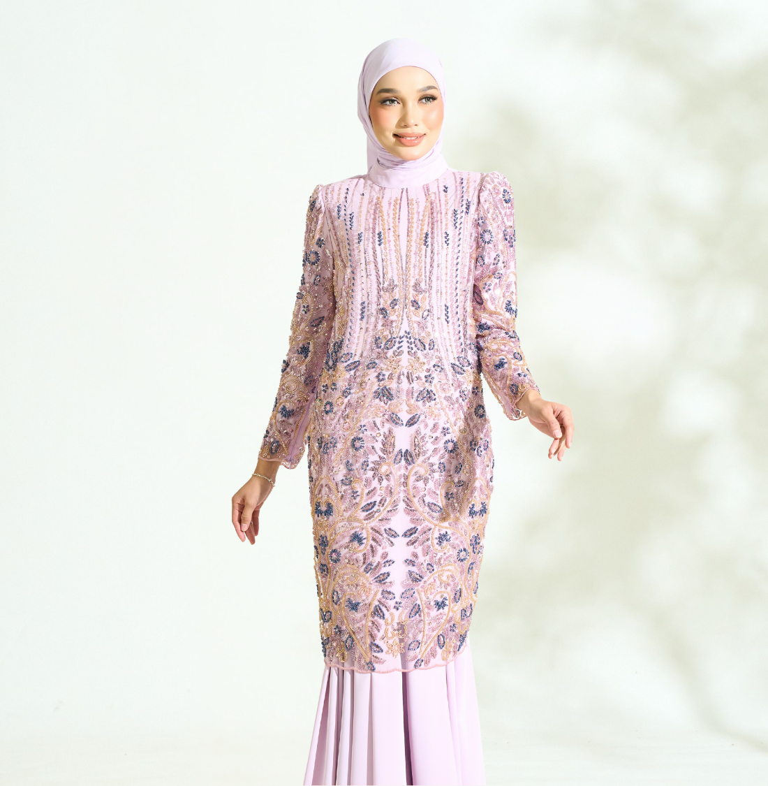 Qasrina Exclusive in Lilac