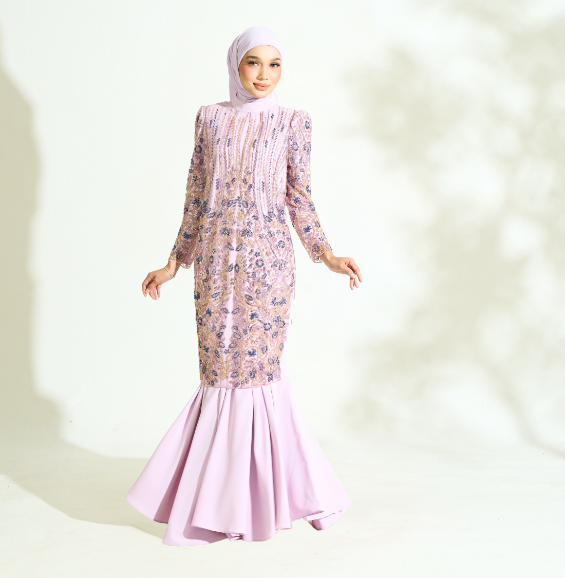 Qasrina Exclusive in Lilac