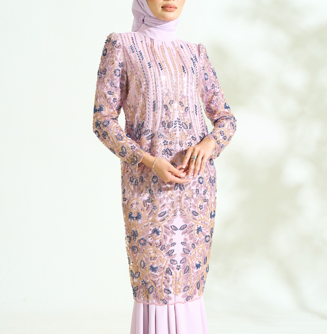 Qasrina Exclusive in Lilac