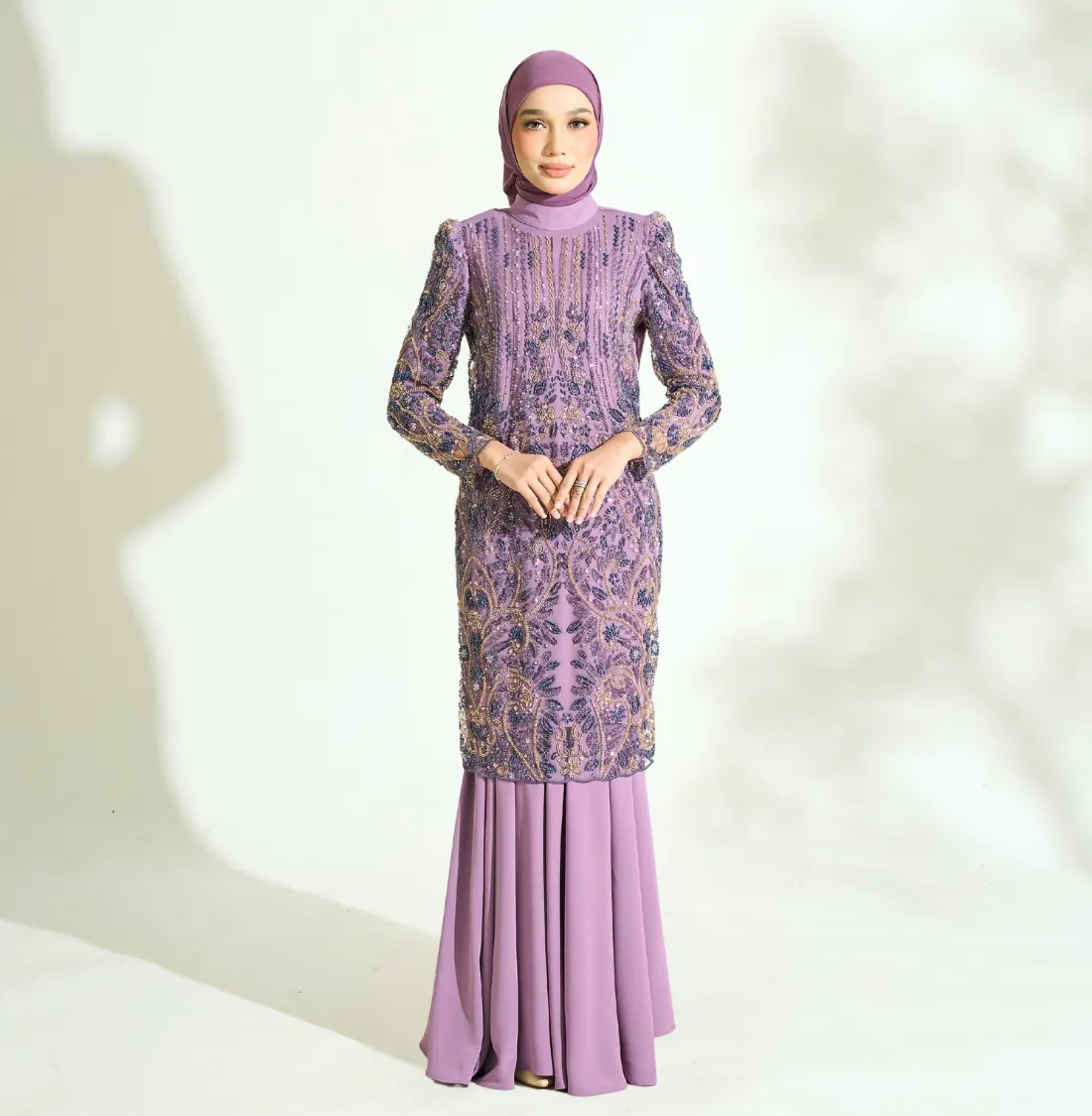 Qasrina Exclusive in Dusty Purple
