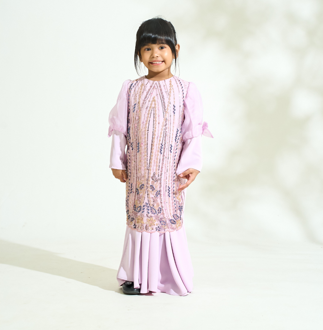 Qasrina Kids in Lilac