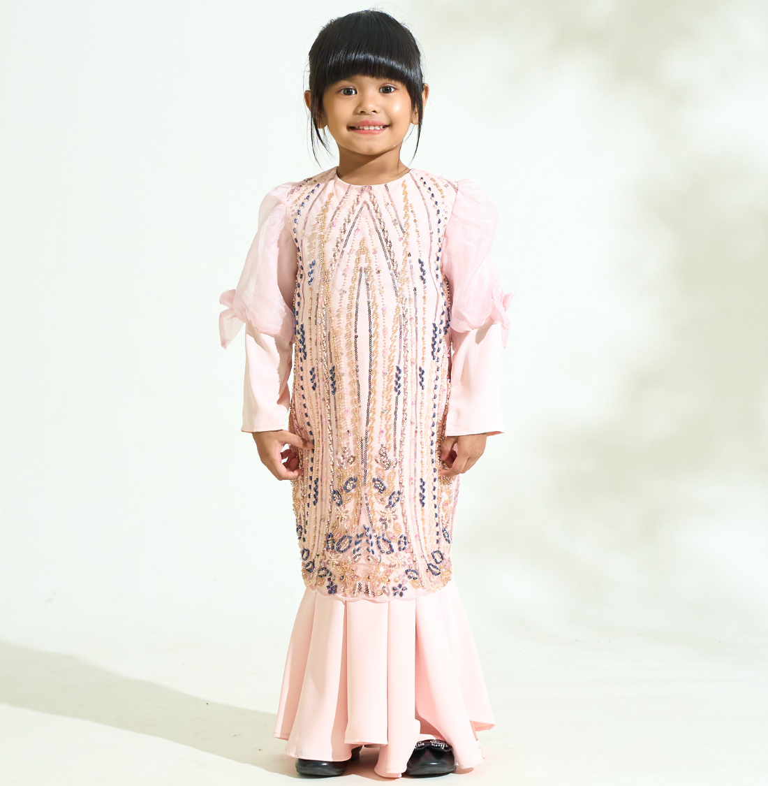 Qasrina Kids in Rose Pink