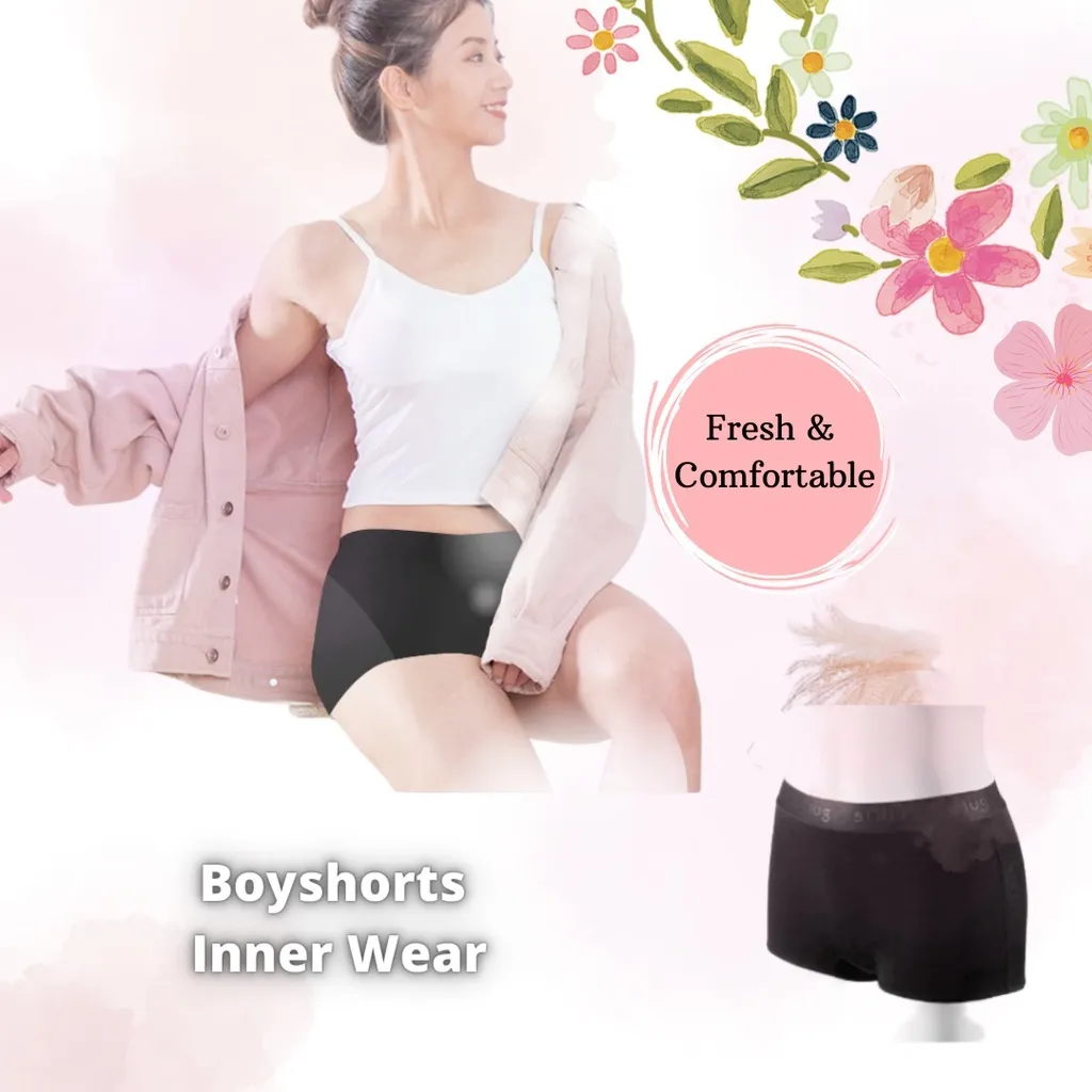 sNug Control Anti-Odor Boyshorts Lady Underwear 小清平口新动能内著