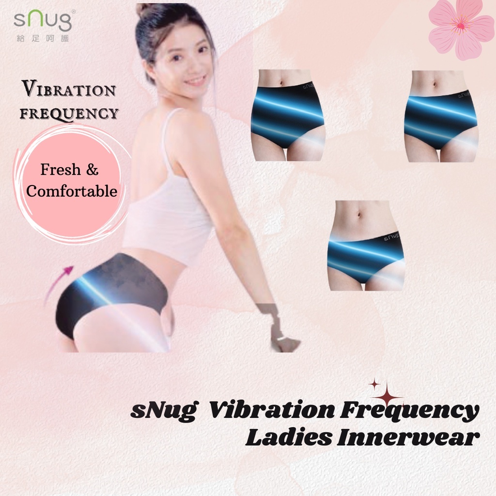 sNug Vibration Frequency Black Bamboo Charcoal Underwear 健康振频黑竹炭内裤 – sNug  Malaysia