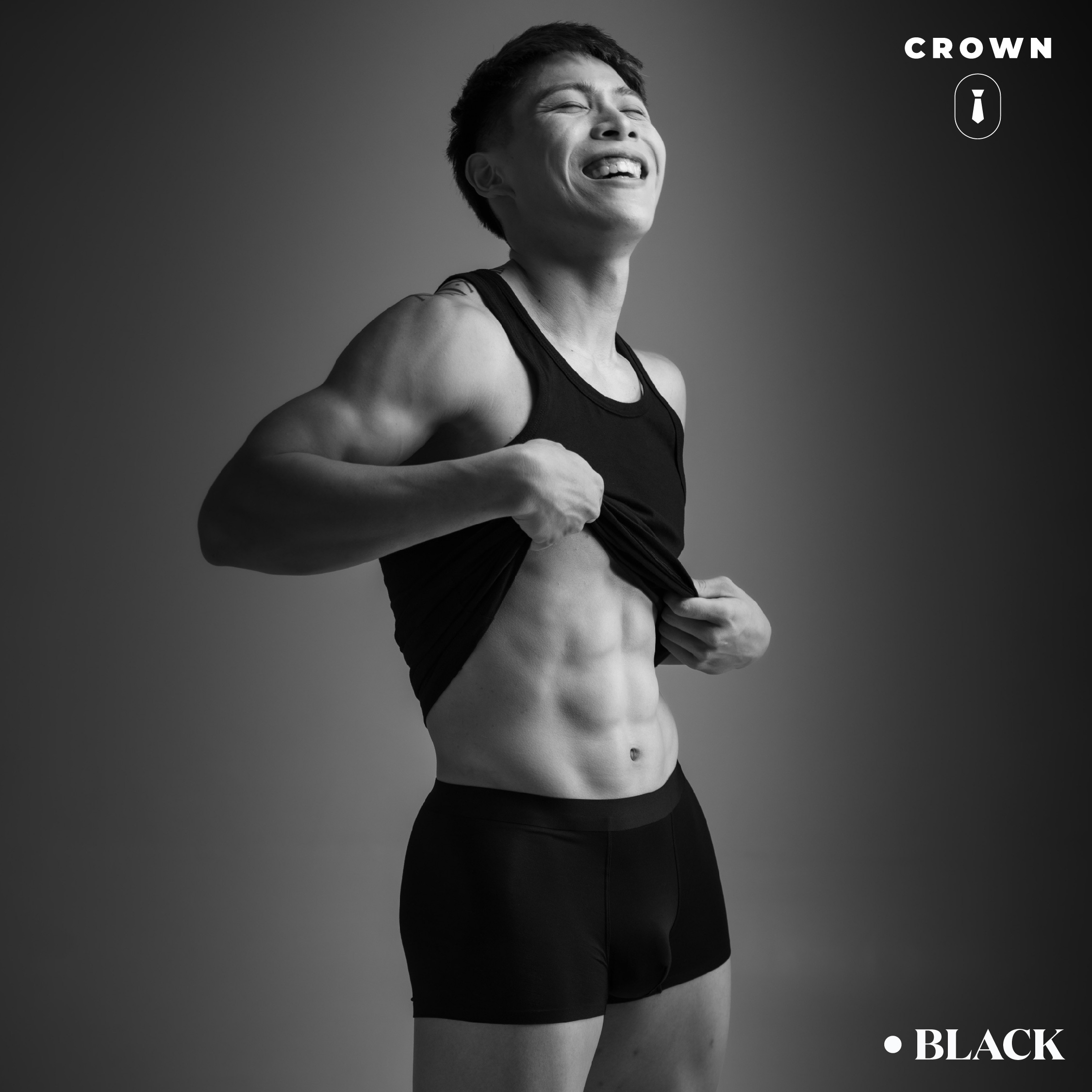 Crown Black Seamless Bra / Crown 低調黑色系– Crownglobal