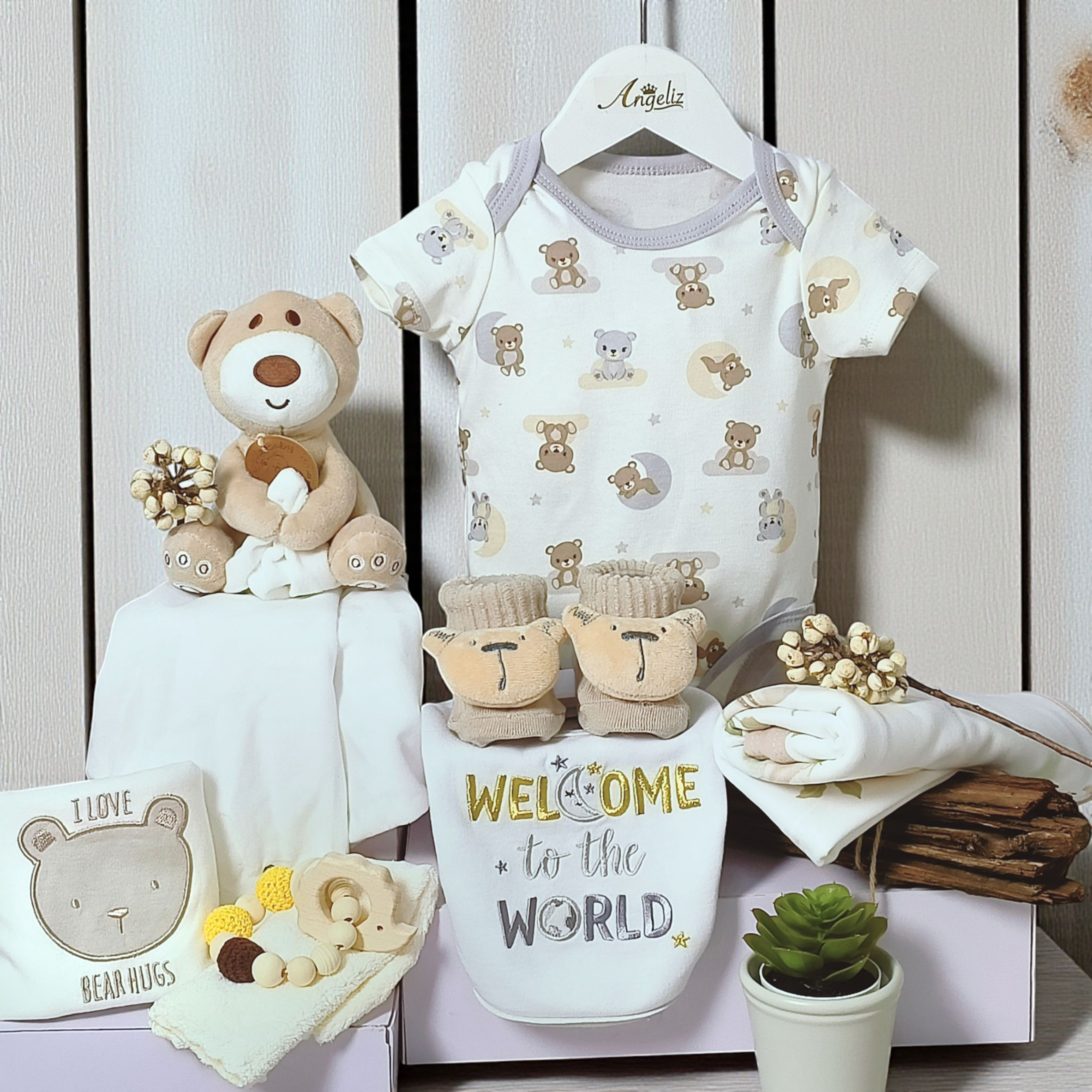 50819_Angeliz Comforter & Blanket Bear- Neutral_1