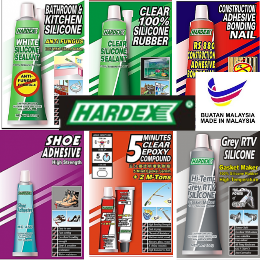 Hardex Gasket Maker, Epoxy Compound, Silicone, Adhesive Bonding Nail, Shoe Adhesive, Nut Lock (1).png