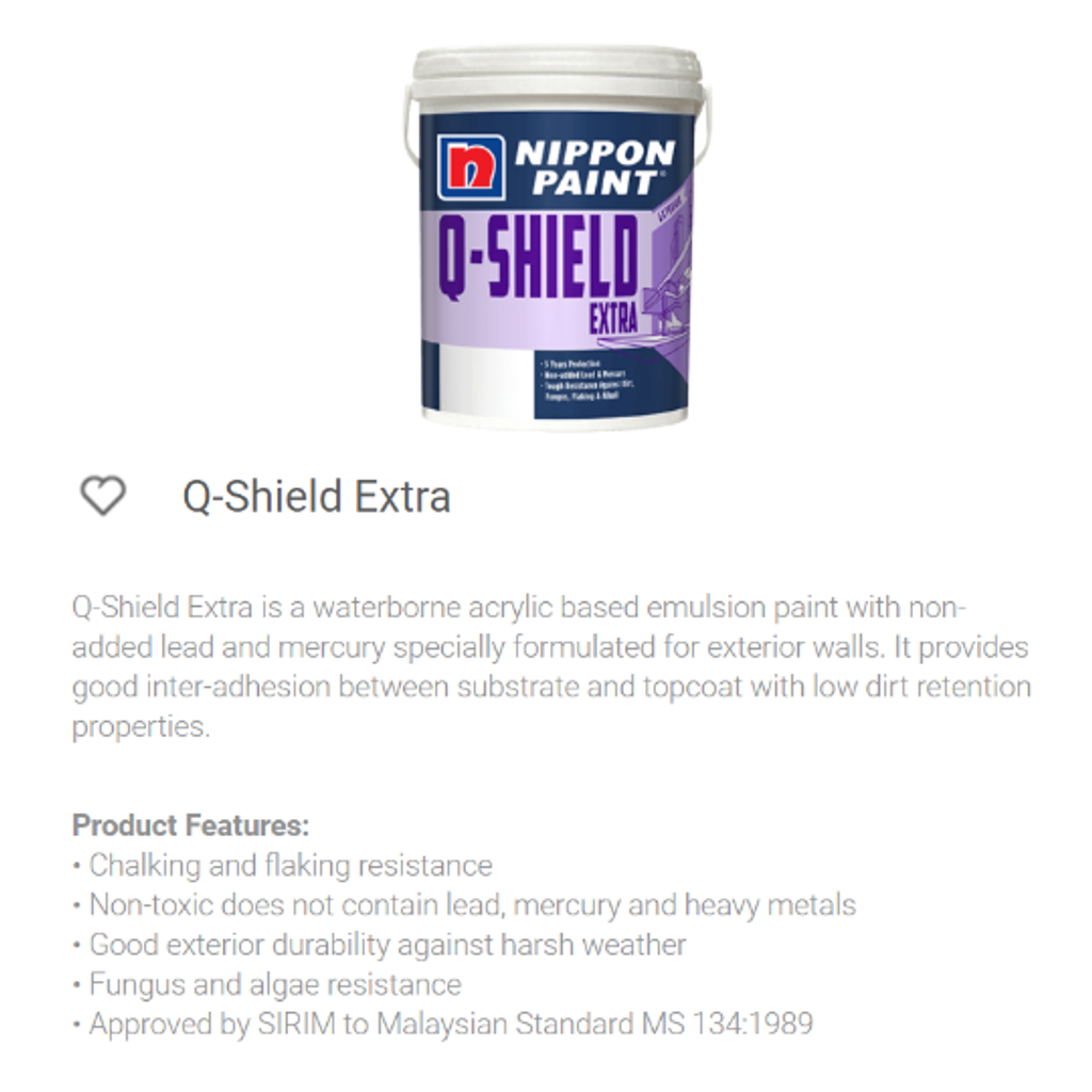 Nippon Exterior Paint WeatherbondQ-ShieldMatex - Warm Neutral & Brown Collection_10