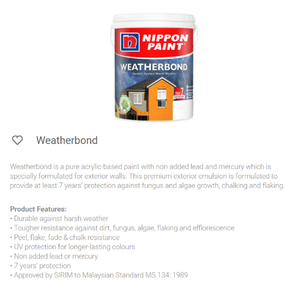 Nippon Exterior Paint WeatherbondQ-ShieldMatex - Warm Neutral & Brown Collection_8