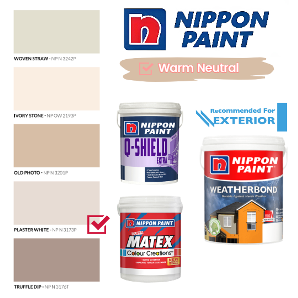 Nippon Exterior Paint WeatherbondQ-ShieldMatex - Warm Neutral & Brown Collection_3