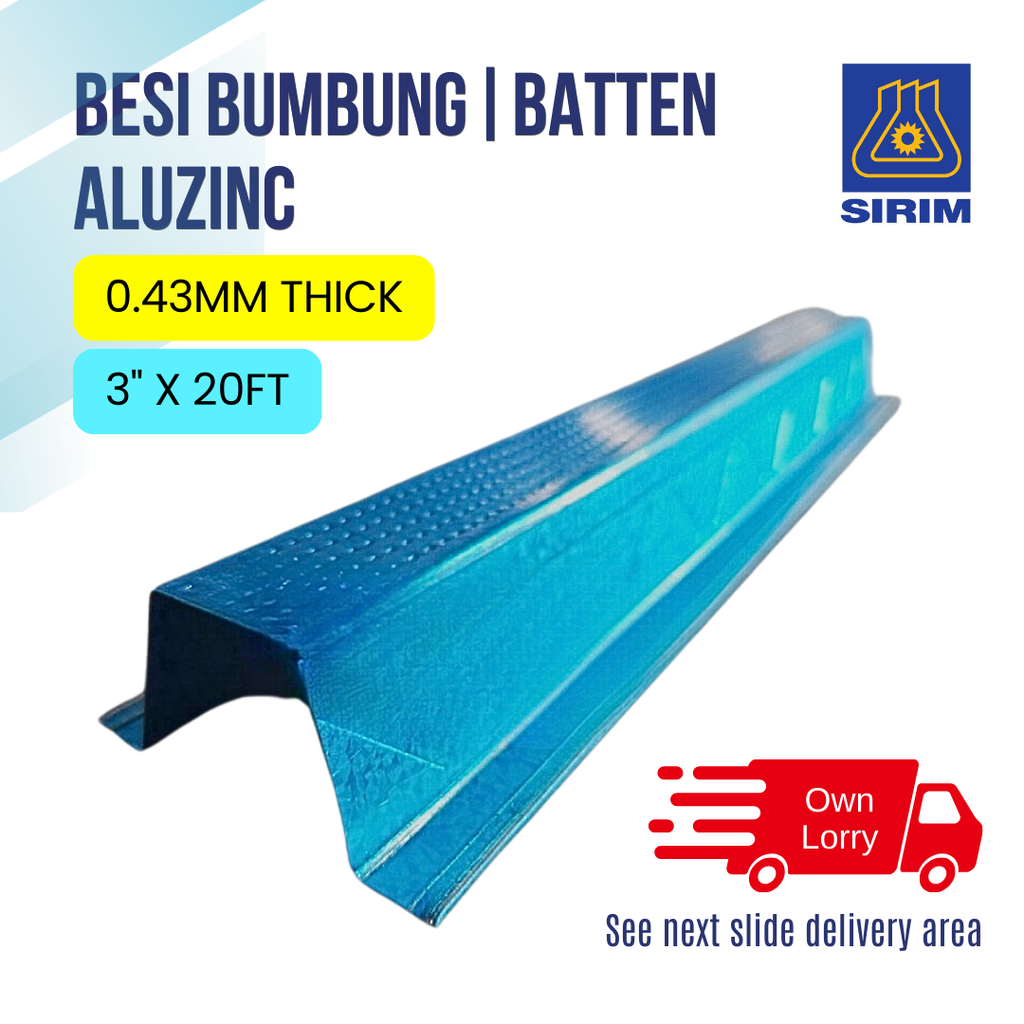 Besi Bumbung Batten Biru (1)