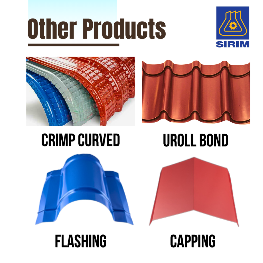 Bumbung Kilang Roofing Sheet Long Run 5