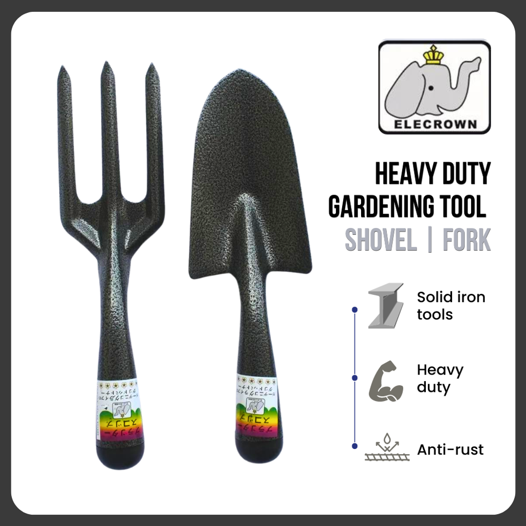 Elecrown GARDEN TOOL SET SHOVEL-FORK 1