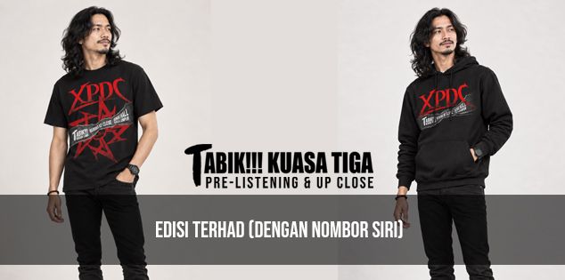 TABIK KUASA TIGA (Special and Limited Edition T-Shirt & Hoodie)