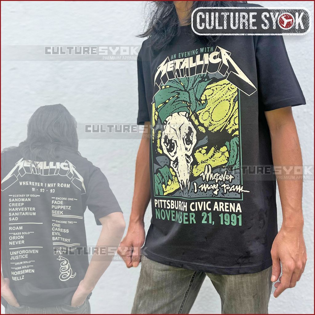 Metallica Pittsburgh template Mockup 1