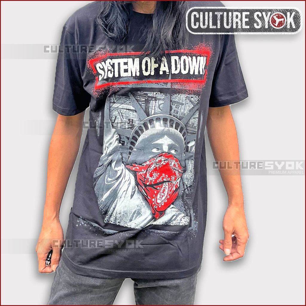 System of a down template STATUE mokap4