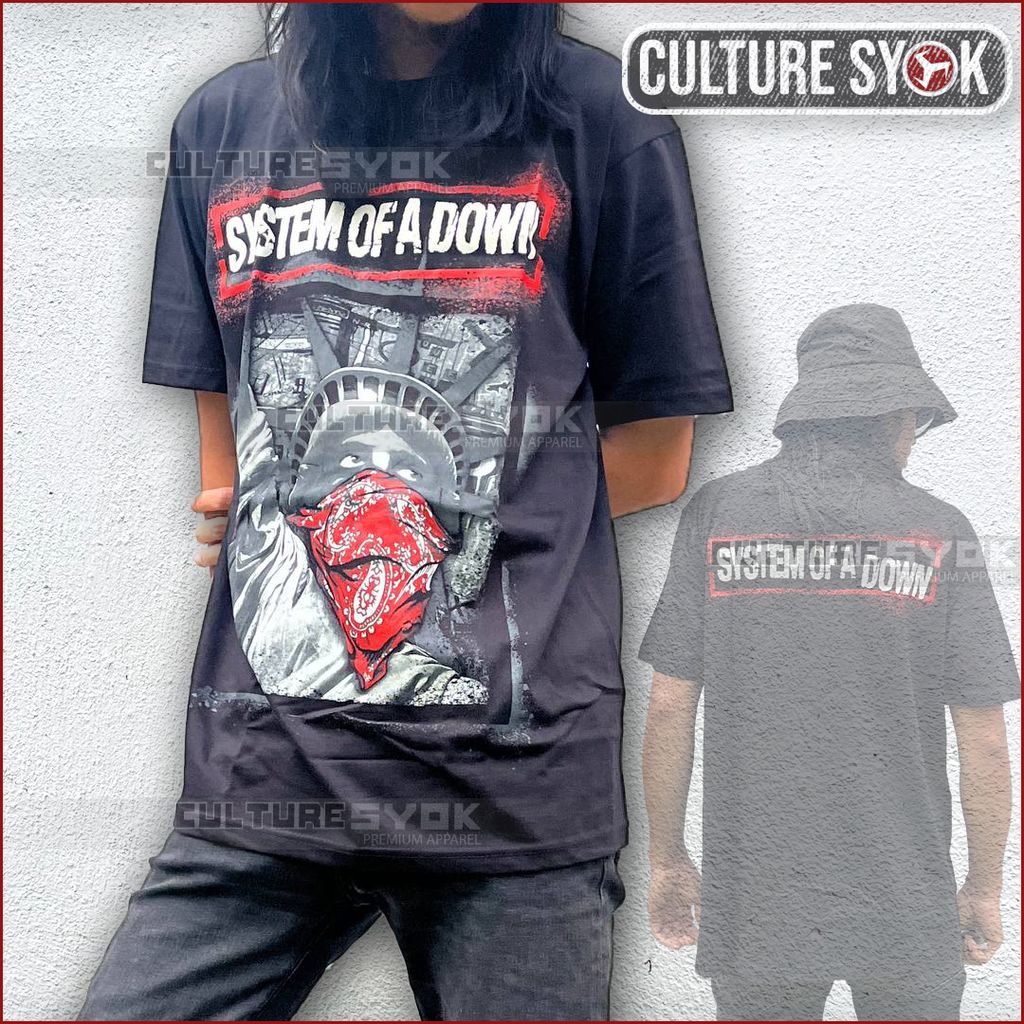 System of a down template STATUE mokap