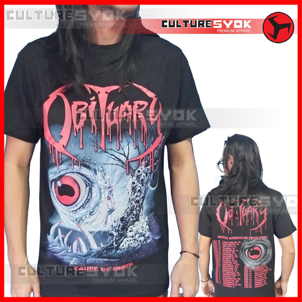 Obituary COD Shopee template FRONTback