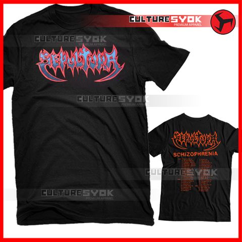 Sepultura SchizoLOGO metaltshirt bandtshirt grindcore