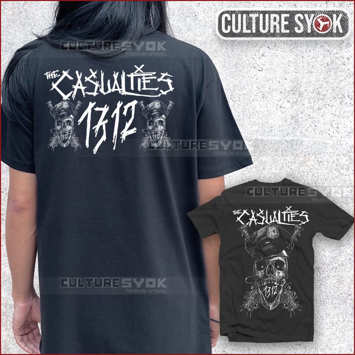 The Casualties Mackup template BACK
