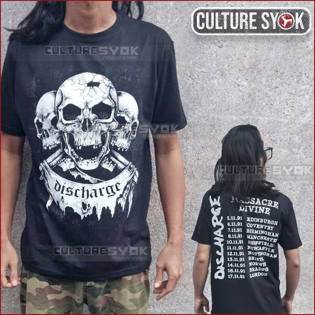 DISCHARGE Tshirt band punk template
