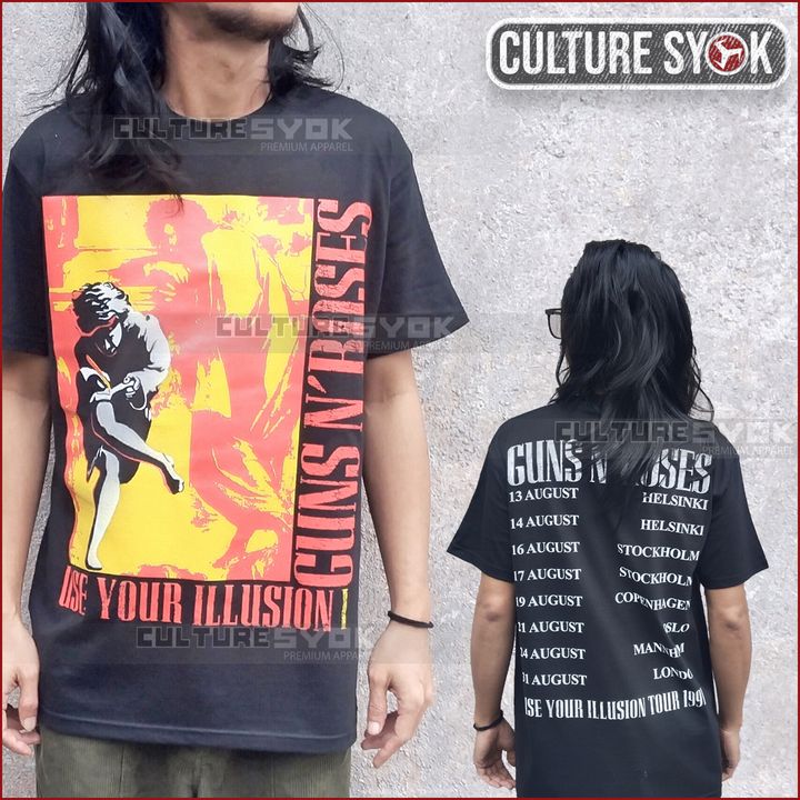GnR use your illusion Rock tshirt 2