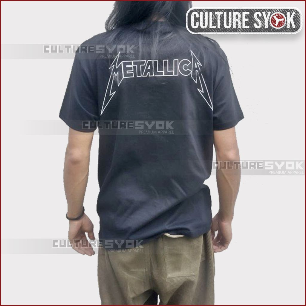 Metallica Scary Skull tshirt Metal Rock 3