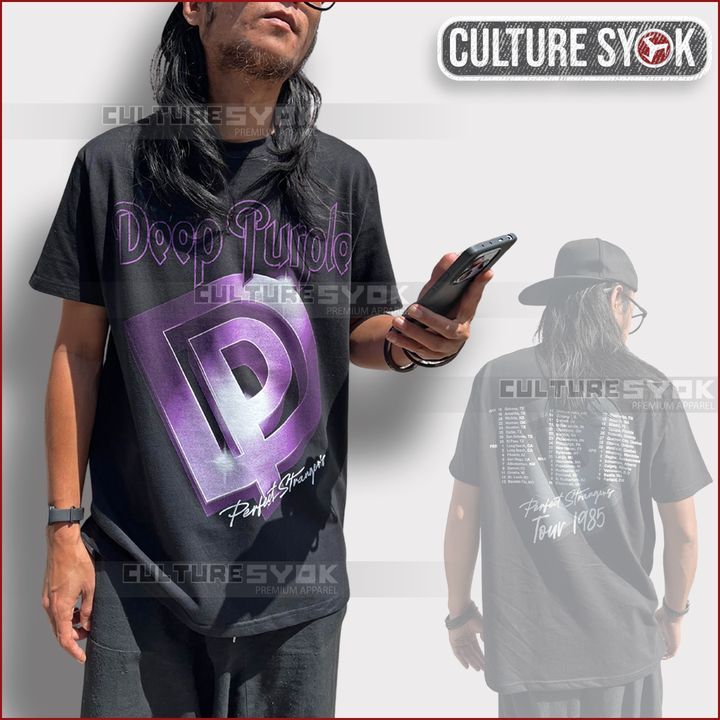 Deep purple template Mockup