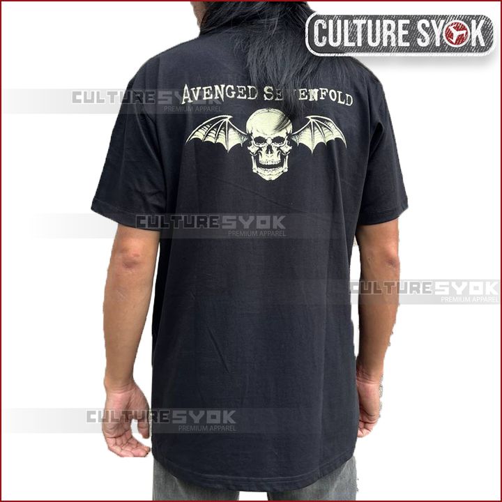 AVANGE Sevenfold Mockup Template BACK