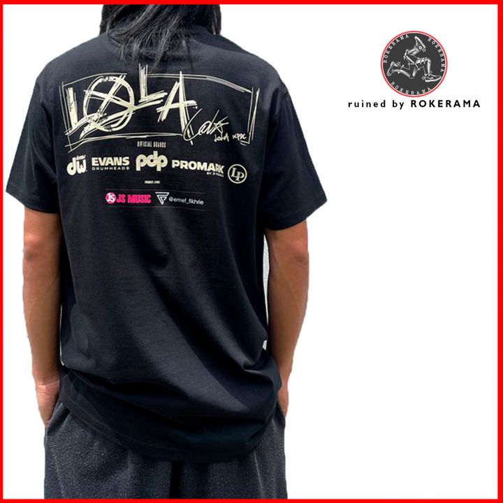 Lola t-shirt mockup JS Music 2