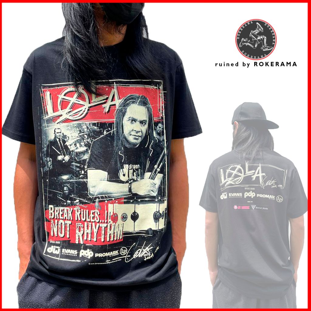 Lola t-shirt mockup JS Music 3
