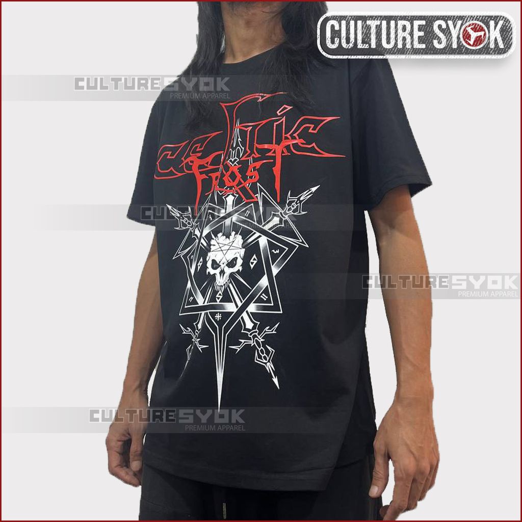 Celtic Frost metalshirt bandshirt template Front