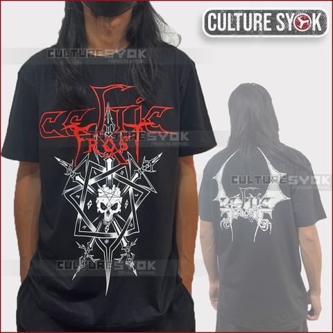 Celtic Frost metalshirt bandshirt template Mockup