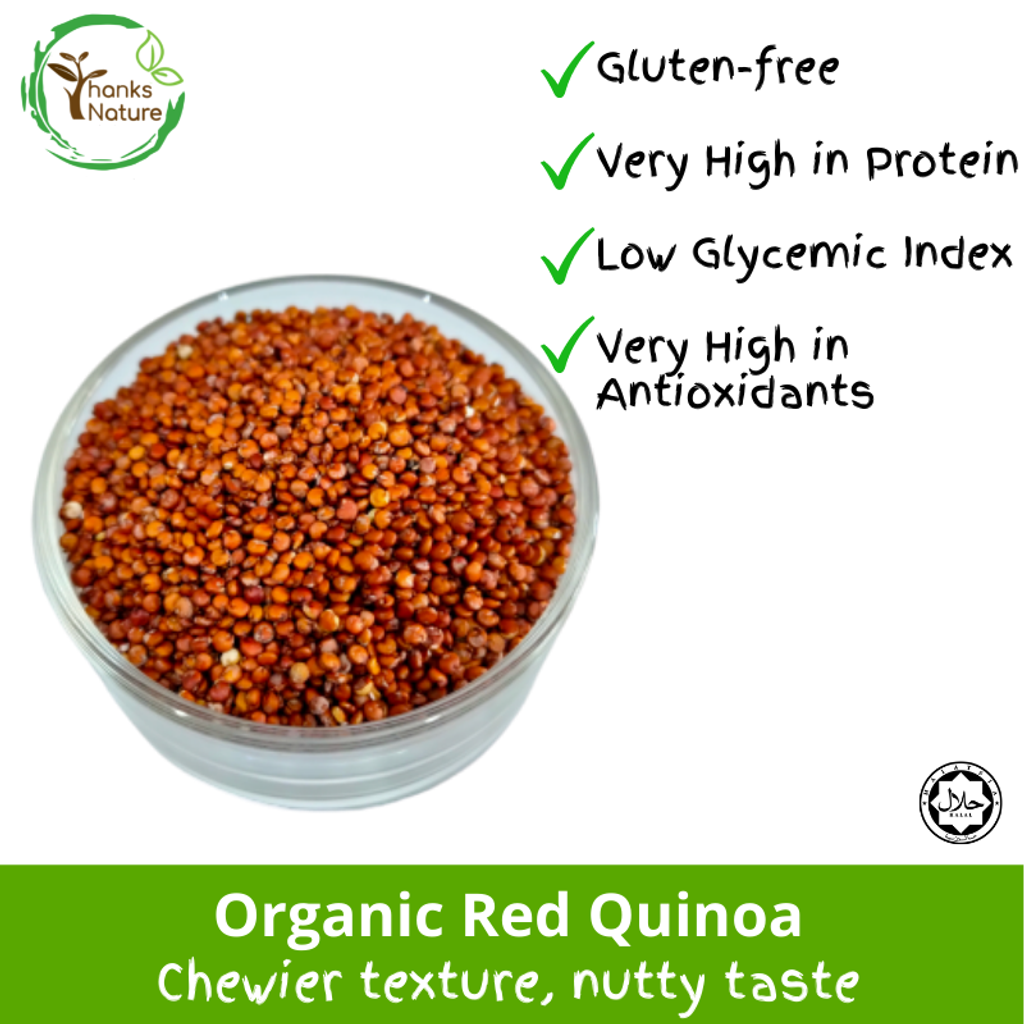 Organic Red Quinoa (500g) – Thanks Nature Store