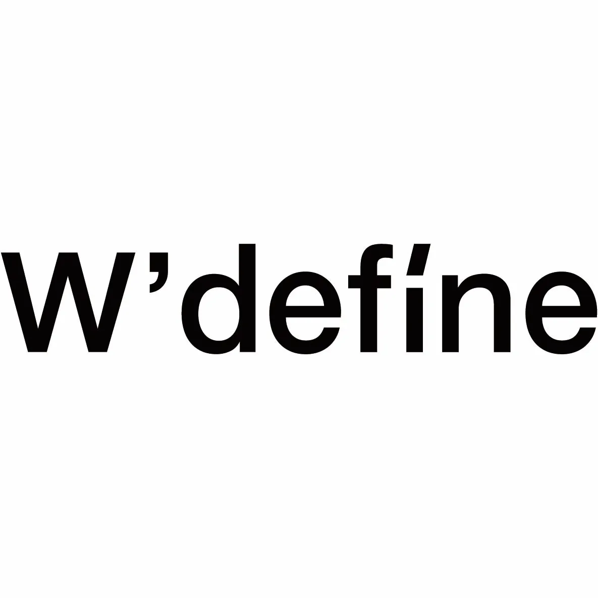 W'define
