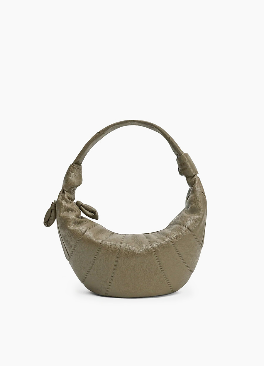 牛角腋下大號-灰卡其-正面-白底