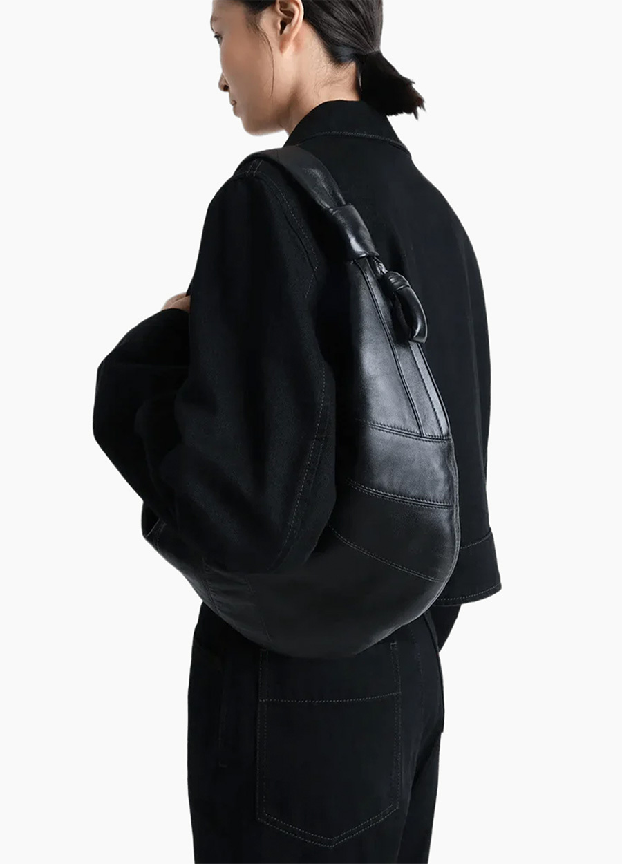 牛角腋下大號- 黑-md