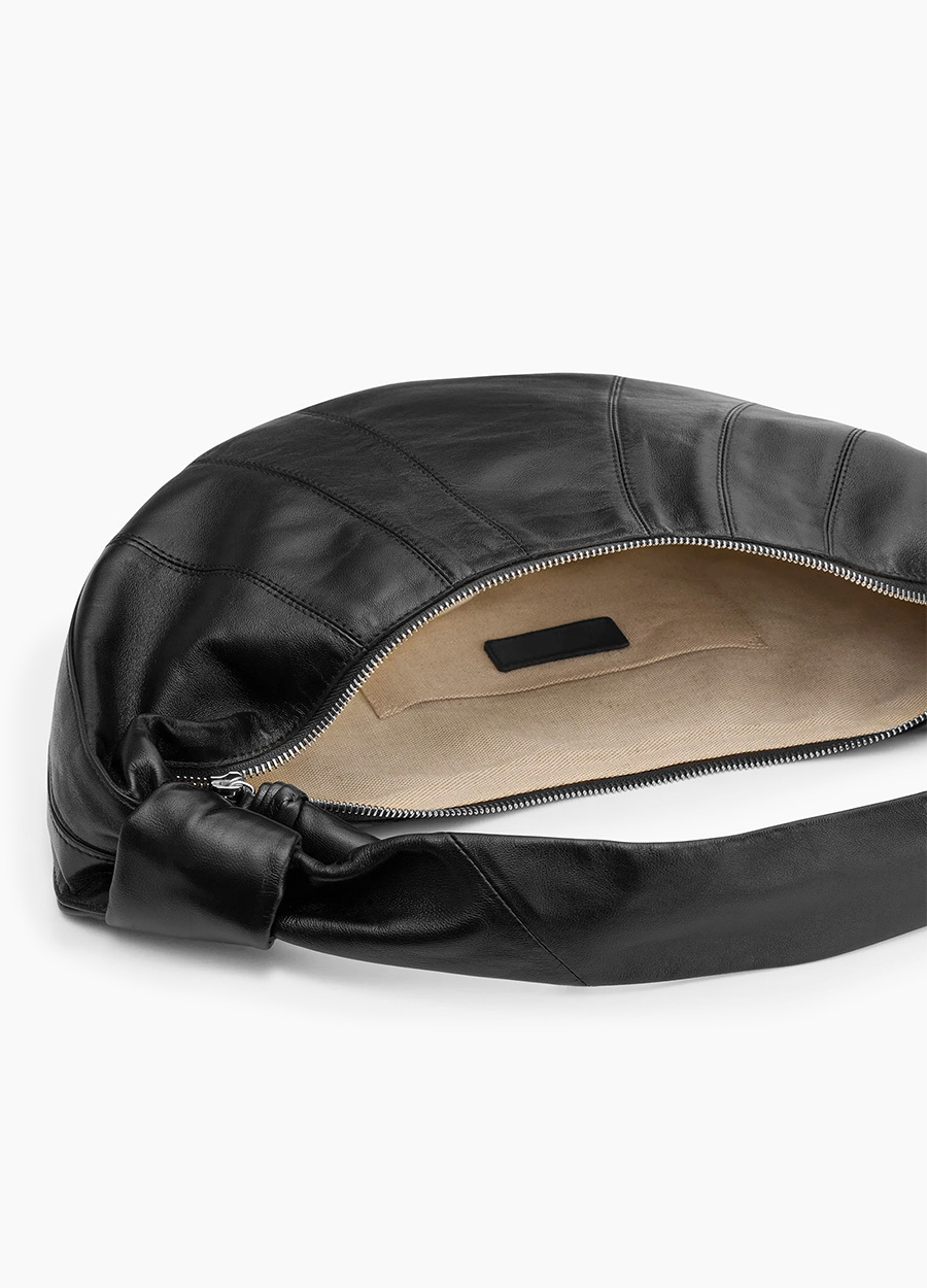 牛角腋下大號-黑2-細節-白底