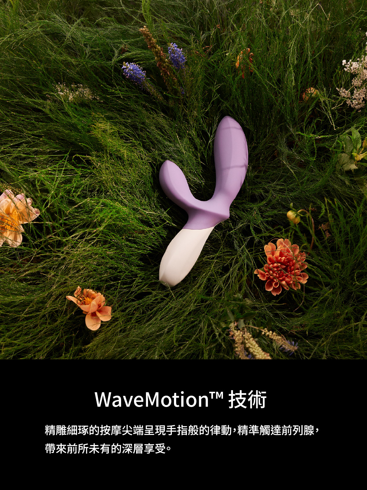 LELO LOKI Wave 2 WaveMotion 技術 前列腺刺激示意 男性情趣按摩器