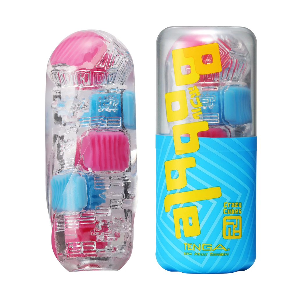 TENGA Bobble 跳動杯[Crazy Cubes/瘋狂磚] – 異物verzz