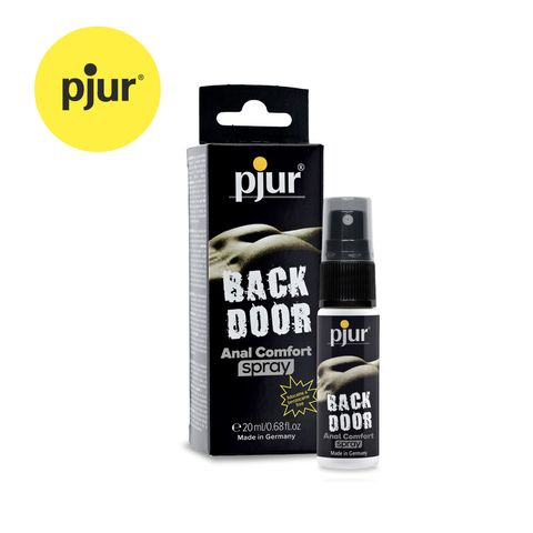 new logo pjur BACK DOOR Spray 激情後庭高濃度舒緩噴霧AD