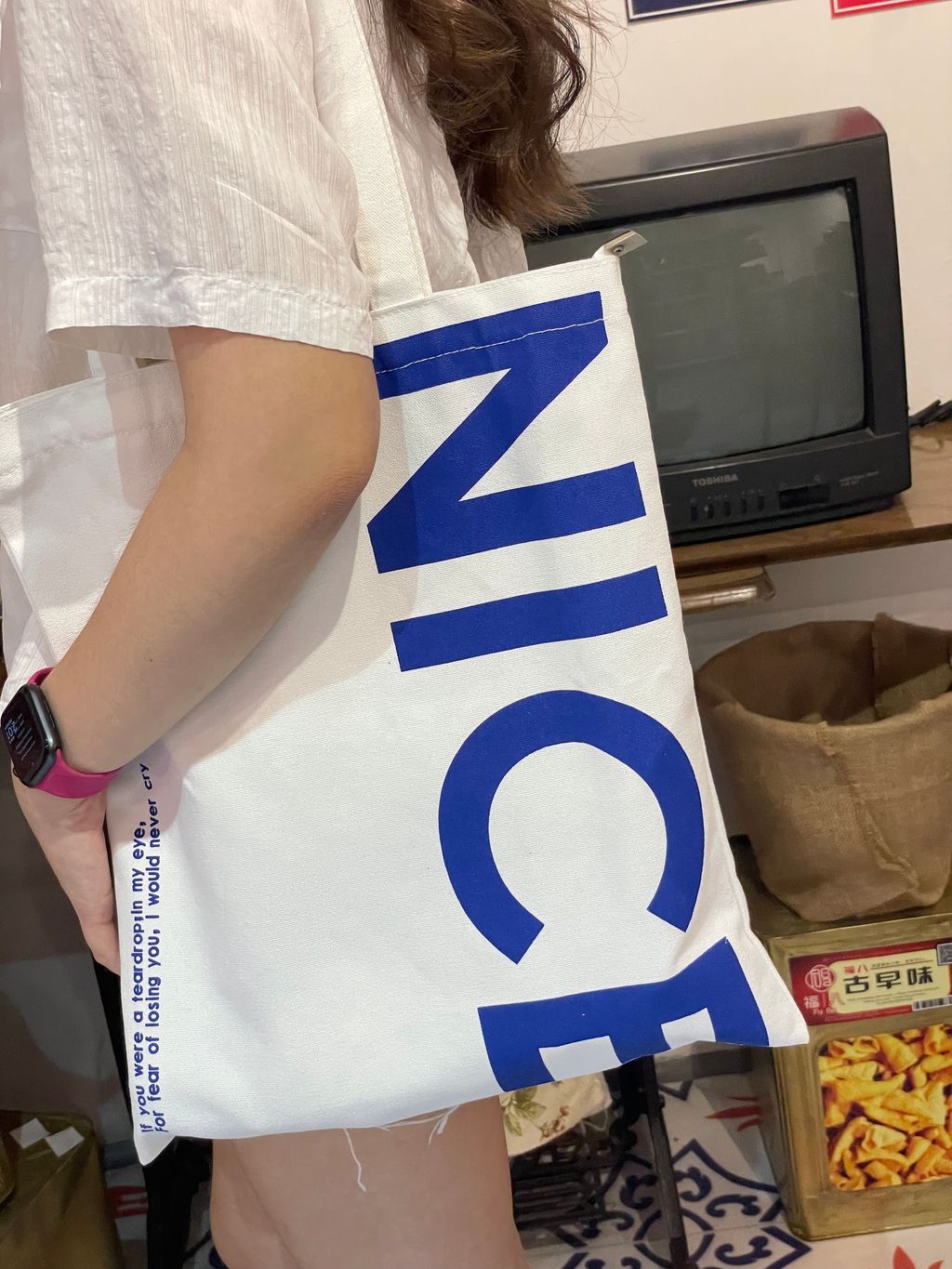 NICE tote bag