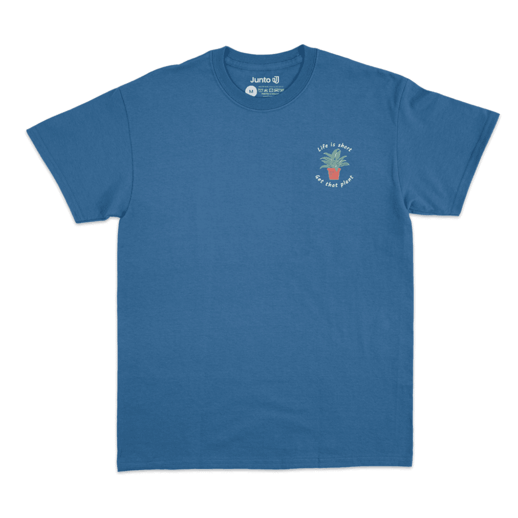 LifeisShort-RoyalBlue