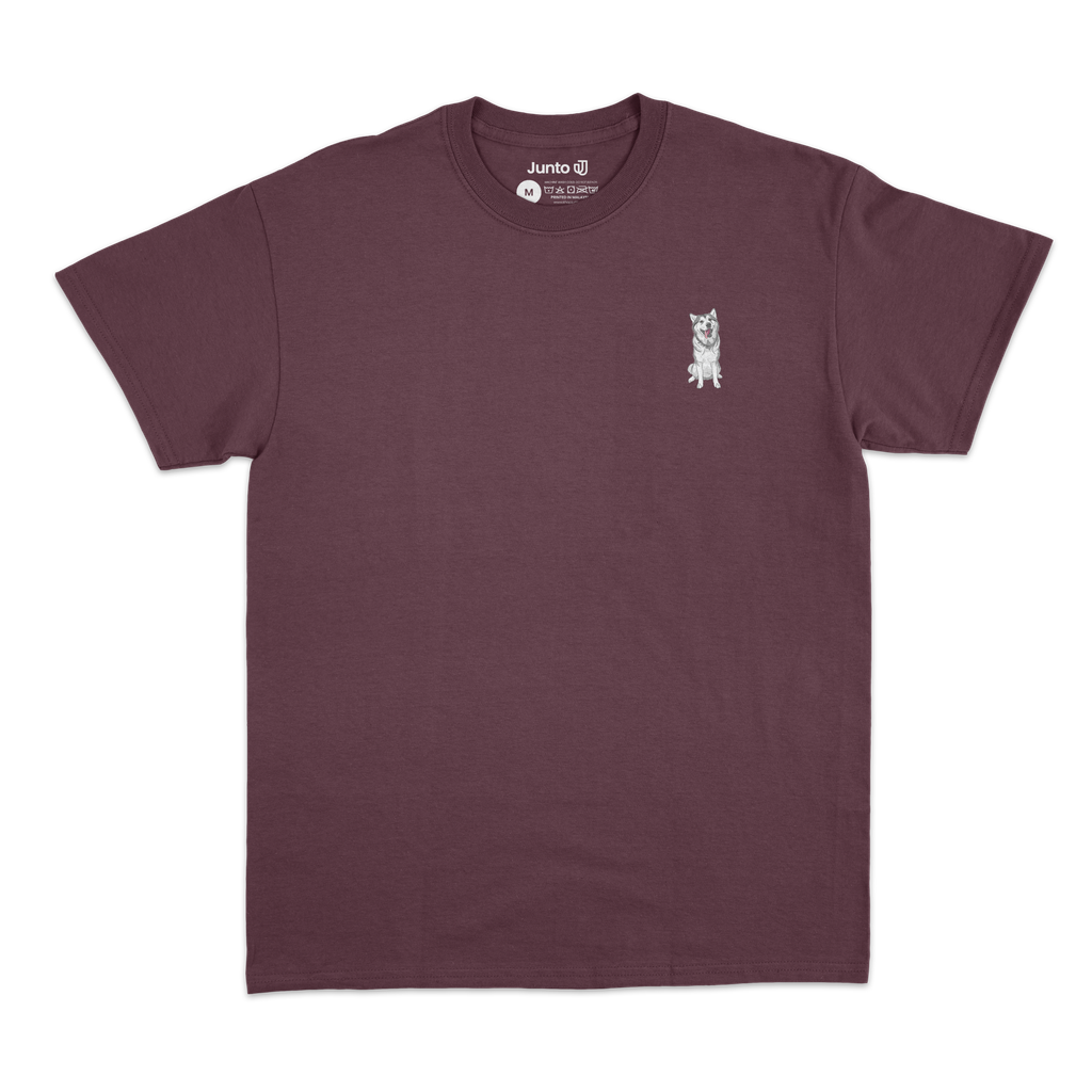 HUSKT018Maroon