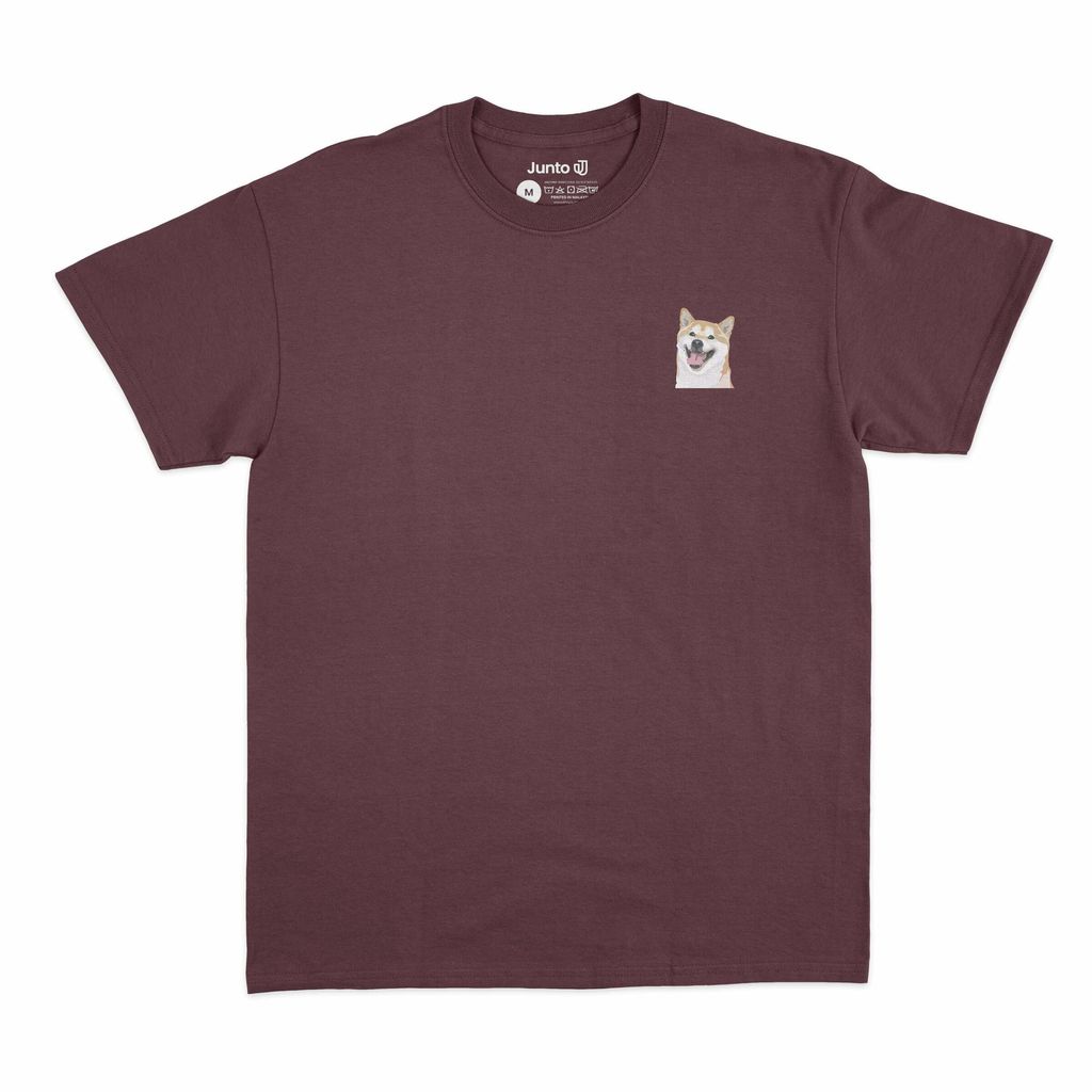 SHIBT001Maroon