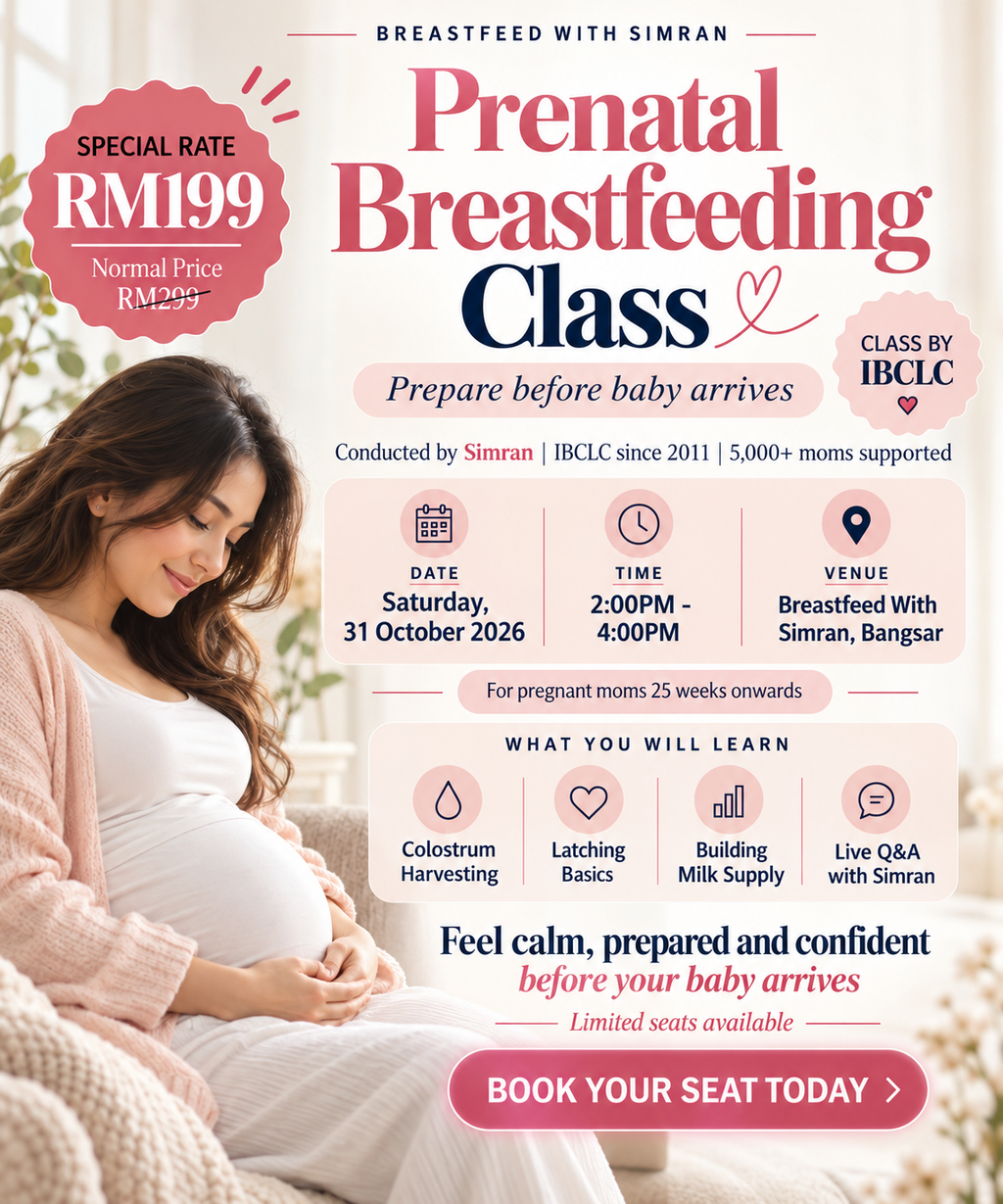 Prenatal Breastfeeding Class Poster